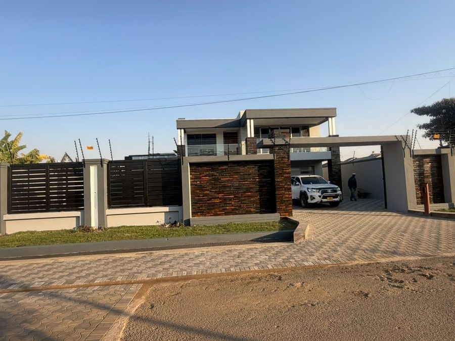 Completed home from the street